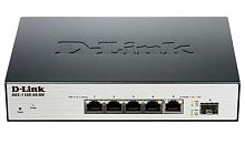 Коммутатор D-Link DGS-1100-06/ME/A1B 5x1Гбит/с 1SFP управляемый | код 491025 | D-Link