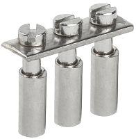 Перемычка центральная для КВИ-4мм2 3PIN | код YZN30Q-004-3P | IEK