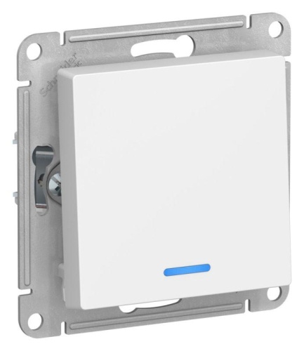 Выключатель 1-кл. AtlasDesign (сх. 1а) 10AX с подсветкой механизм лотос | код ATN001313 | Systeme Electric Выключатель 1-кл. AtlasDesign (сх. 1а) 10AX с подсветкой механизм лотос | код ATN001313 | Systeme Electric