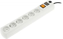 Сетевой фильтр Most HP 5м (6 розеток) белый (коробка) | код 479624 | MOST