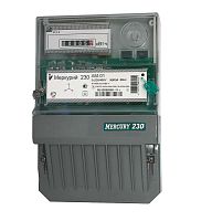 Счетчик "Меркурий" 230 AM-01 3ф 5-60А 1 класс точн. 1 тариф. имп. вых. мех. винт | Код. 32428 | Инкотекс