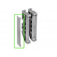 Концевая крышка корпуса для РЭА, ширина: 1 мм , пластик, цвет: серый, серия wiebox WEB 1002 | код 07.310.9653.0 | Wieland