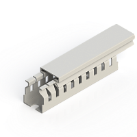 540 010, KHF 2530, Перфорированный безгалогенный короб с крышкой, 25x30 HF LOW SMOKE | код 0.0.0.5.40010 | KLEMSAN