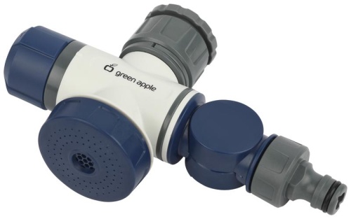 Распределитель потоков двухпутевой GARP-02 (кран+штуцер) | код. Б0057556 | Green Apple