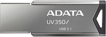 Флеш Диск A-Data 64GB UV350 AUV350-64G-RBK USB3.0 серебристый | код 1831267 | A-DATA
