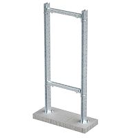 Рама монтажная, горячеоцинкованная , высота 1000 мм, ширина 500мм | код EX-FR1005 | DKC