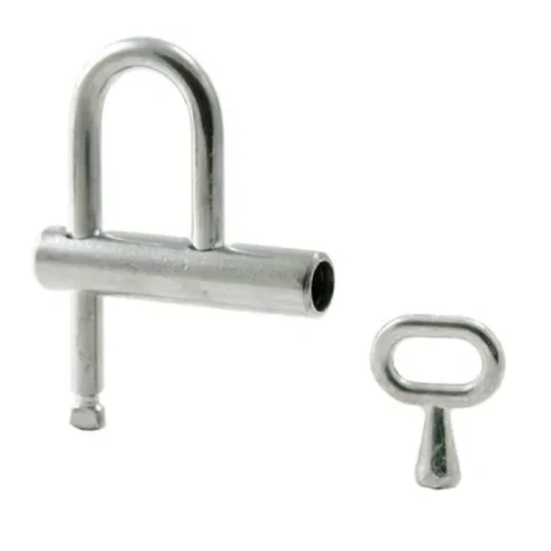 Замок навесной системы «ОДИН КЛЮЧ», АЛЛЮР ВС-3КА хром | код 9573 | ПТК