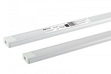 Алюминиевый профиль накладной 1506 (1 м), матовый рассеиватель, 2 заглушки, 2 крепежа TDM | код SQ0331-0481 | TDM