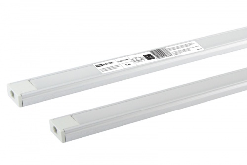 Алюминиевый профиль накладной 1506 (1 м), матовый рассеиватель, 2 заглушки, 2 крепежа TDM | код SQ0331-0481 | TDM Алюминиевый профиль накладной 1506 (1 м), матовый рассеиватель, 2 заглушки, 2 крепежа TDM | код SQ0331-0481 | TDM