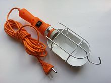 Светильник ЛСУ-1 60вт 5м переносной с решеткой | код. 22011 | Переноска