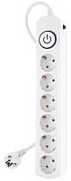 Сетевой фильтр Ippon BK-6-EU-1.8-10-W 1.8м (6 розеток) белый (коробка) | код 1804689 | IPPON