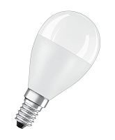 Лампа светодиодная LED Value LVCLP75 10SW/865 шар матовая E14 230В 10х1 RU | код 4058075579774 | LEDVANCE