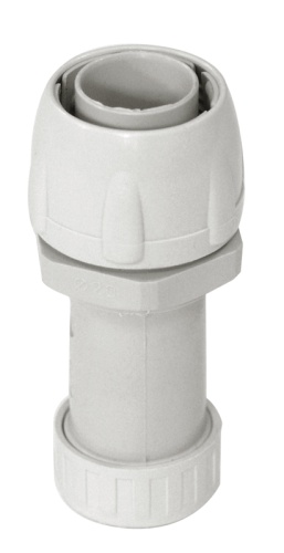 Муфта ПВХ для армированная труба - жесткая труба, GA20, д. 20 мм, IP65, серая (50 шт.) | код CTA10D-GA20-K41-050 | IEK Муфта ПВХ для армированная труба - жесткая труба, GA20, д. 20 мм, IP65, серая (50 шт.) | код CTA10D-GA20-K41-050 | IEK