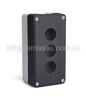P3BOS Корпус пост 3-кнопочный черно-серый | код P3BOS| EMAS
