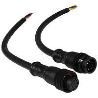 Разъемы герметичные кабельные (штекер-гнездо) RUICHI BLHK16-7PB, 7 контактов, IP67, 5 А, 250 В, черные | код 114466 | Ruichi