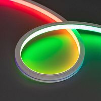 Лента герметичная SPI MOONLIGHT-TOP-B84-13x12мм 24V RGB-PX7 (18 W/m, IP67, 5м, wire x2) (Силикон) | код 41016 | Arlight