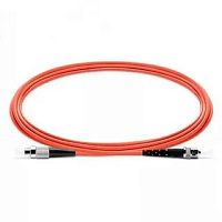 Патч-корд оптический LANMASTER, LSZH, симплексный, ST/PC-FC/PC, MM 50/125, 20 м | код LAN-ST-FC/OM2-20 | LANMASTER