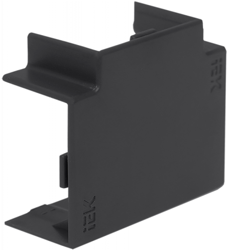 ELECOR Угол Т-образный КМТ 100х60 черный IEK | код EL-KK10D-T-100-060-K02 | IEK ELECOR Угол Т-образный КМТ 100х60 черный IEK | код EL-KK10D-T-100-060-K02 | IEK