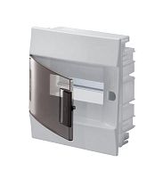 Бокс в нишу Mistral41 8М прозрачная дверь (c клемм), (пластик) 41A08X13B | код 1SLM004101A2202 | ABB