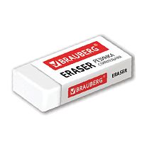 Ластик BRAUBERG EXTRA, 60*24*11 мм, бумажный рукав, ЭКО-ПВХ, 228074 | код 228074 | BRAUBERG