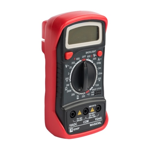 Мультиметр цифровой MAS830L Expert | код In-180701-pm830L | EKF Мультиметр цифровой MAS830L Expert | код In-180701-pm830L | EKF