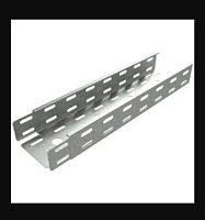 Лоток перфорированный 3000х150х50х0.55мм | код LP50-150-0.55-3000 | КМ-профиль