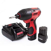 Шуруповерт ударный аккумуляторный 12В, кейс | код DS-10202 | MIGHTY SEVEN