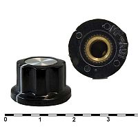 Ручка приборная RUICHI MF-A01, на вал с лыской | код 85169 | Ruichi