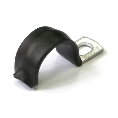 Скоба металлическая однолапковая с полимерным покрытием СМО-П d16-17 мм (100шт/1000шт уп/кор) Промрукав | код PR08.6007 | ПРОМРУКАВ Скоба металлическая однолапковая с полимерным покрытием СМО-П d16-17 мм (100шт/1000шт уп/кор) Промрукав | код PR08.6007 | ПРОМРУКАВ