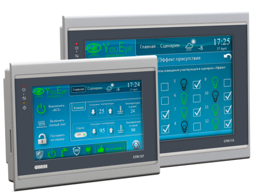 Панель оператора программируемая (панельный контроллер) СПК107 | код 80698| ОВЕН Панель оператора программируемая (панельный контроллер) СПК107 | код 80698| ОВЕН