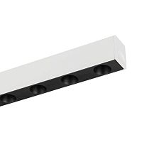 Светильник светодиодный трековый MAG-DOTS-25-L400-12W Warm3000 (WH, 30 deg, 24V) (ARL, IP20 металл, 5 лет) | код 50051 | Arlight