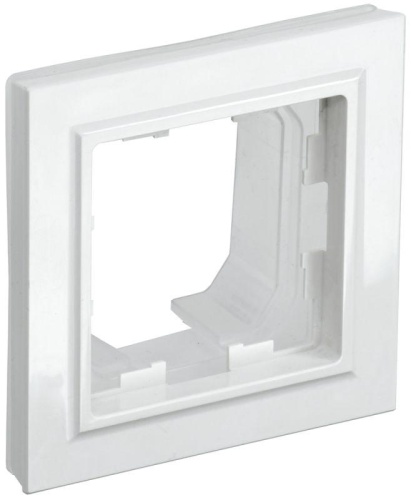 BRITE Рамка 1-местная IP44 РУ-1-БрБ-44 белый | код BR-M12-44-K01 | IEK