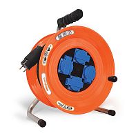 Удлинитель силовой на катушке 4х30м с заземл. 16А IP44 ВЕМ-259 термо КГ 3х1.5 с защ. крышкой UNIVersal 9632972