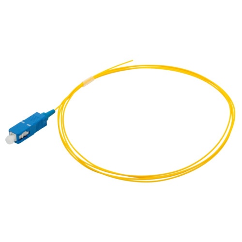 Пигтейл LANMASTER SC, APC, одномодовый OS2, 1.0 м | код LAN-PIG-SC/SA-1.0 | LANMASTER