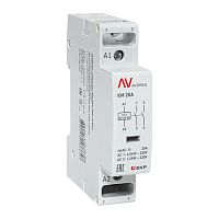 Контактор модульный КМ 20А 2NО 24VAC (1 мод.) AVERES EKF | код km-av-1-20-20-24V | EKF