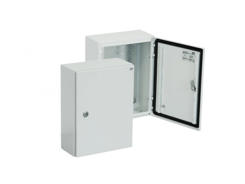 Металлический шкаф GT 40-60-20 IP65 (1зам.,В400xШ600xГ200) | код 001102111 | ETI