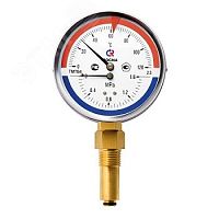 Термоманометр радиальный ТМТБ-31Р.1, 0...120С, 0...0,6 МРа 1/2' кл.2.5 | код 2329 | РОСМА