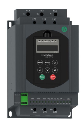 Устройство плавного пуска STS22 55кВт 400В без встроен. байпасного контактора | код. STS22D55N4 | Systeme Electric