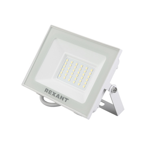 Прожектор REXANT СДО 50 Вт 4000 Лм 5000 K белый корпус | код 605-026 | REXANT Прожектор REXANT СДО 50 Вт 4000 Лм 5000 K белый корпус | код 605-026 | REXANT
