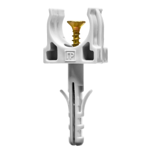 Крепеж-клипса с дюбелем и саморезом серая d16 мм в малой упаковке (10шт/900шт уп/кор) Промрукав | код PR13.0307 | ПРОМРУКАВ Крепеж-клипса с дюбелем и саморезом серая d16 мм в малой упаковке (10шт/900шт уп/кор) Промрукав | код PR13.0307 | ПРОМРУКАВ