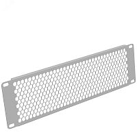 Фальш-панель 3U. перф. серый RAL 7035 (19368s) | код BP 0038.700 | SYSMATRIX