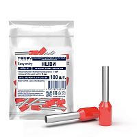 Наконечник штыревой втулочный изолированный НШВИ 1.0-8 | код TKE-NSVI-1.0-8-C13/100 | TOKOV ELECTRIC