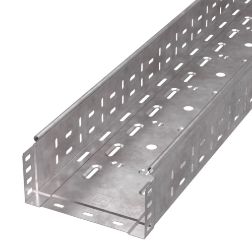Лоток перфорированный Стандарт HDZ 200х100х3000 (1,0 мм) (6 м/уп) Промрукав | код PR16.2463 | ПРОМРУКАВ