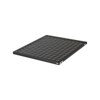 Полка стационарная TLK, Ш482хГ550мм, для шкафа глубиной 800мм, крепеж в комплекте, черная | код TLK-SHFS-2-550-BK | TLK