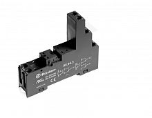 Розетка с винтовыми клеммами (с зажимной клетью) для реле 40.31, применяются модули 99.80, в комплекте пластиковая клипса 095.91.3, версия: черный цвет (заказ минимум/кратно 1000шт) | код 959330SPA | FINDER