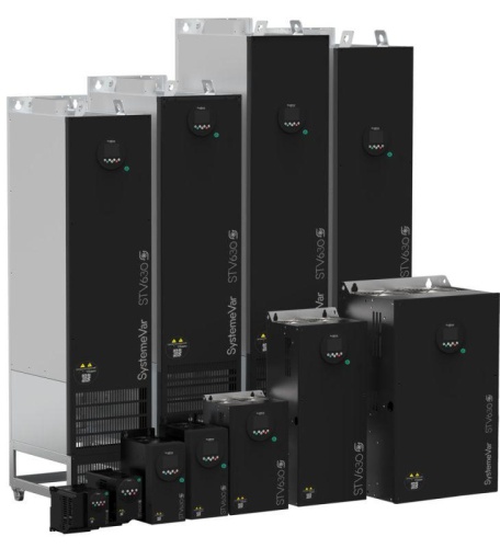 Преобразователь частоты STV630 0,75 кВт 400В ЭМС С3 + LED панель оператора | код STV630U07N4 | Systeme Electric