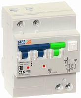 АВДТ с защитой от сверхтоков OptiDin VD63-22C16-A-ОМ4-РЕГ (2P, C16, 30mA) 10кА | код 361294 | КЭАЗ