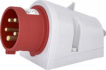 Вилка настенная с реверсом фаз EPO-1653 IP44 (16A, 400V, 3P+N+PE) | код 004482064 | ETI
