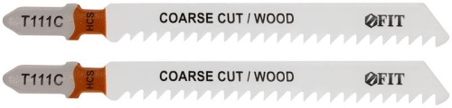 Набор полотен по дереву HCS разведенные фрезерованные зубья 100/74/3мм Т111С (уп.2шт)FIT 40935 фото 2 Набор полотен по дереву HCS разведенные фрезерованные зубья 100/74/3мм Т111С (уп.2шт)FIT 40935 фото 2