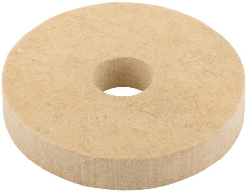 Круг полировочный фетровый для станка заточного, посадочный диаметр 32 мм, 125 мм | код 38721 | FIT